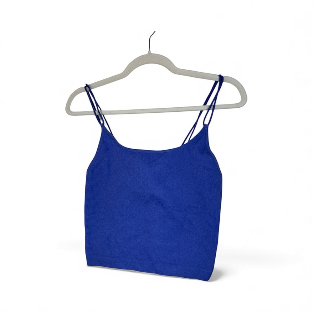 Bundle of 2 Cropped Ribbed Tankinis